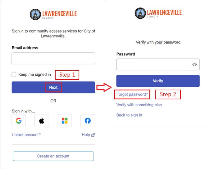 Utility Access Customer Guide - Passwords Resets